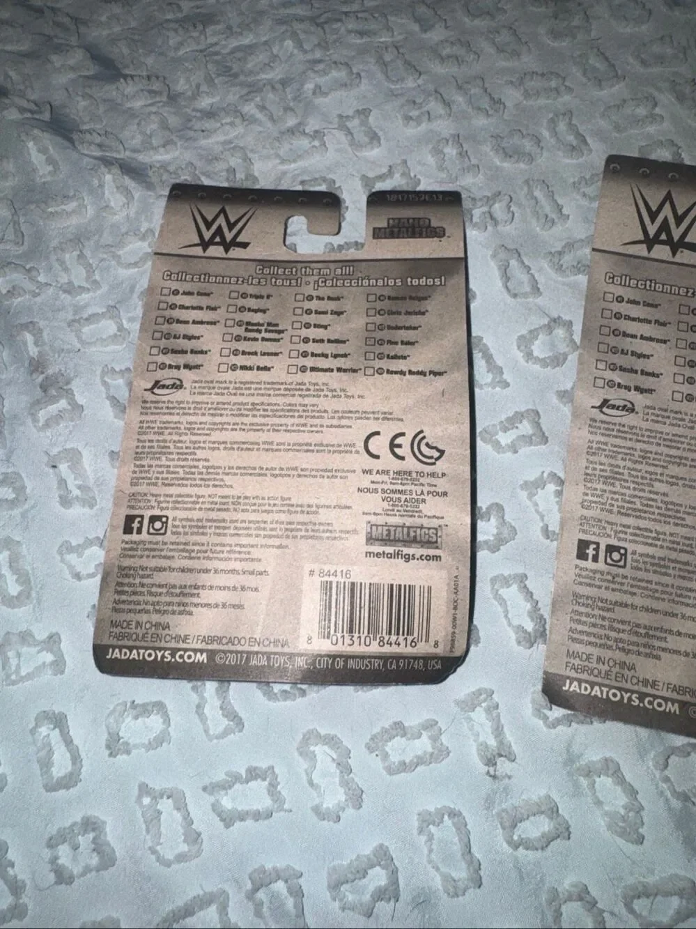 NWT Wrestling mini characters. Roman reigns and undertaker